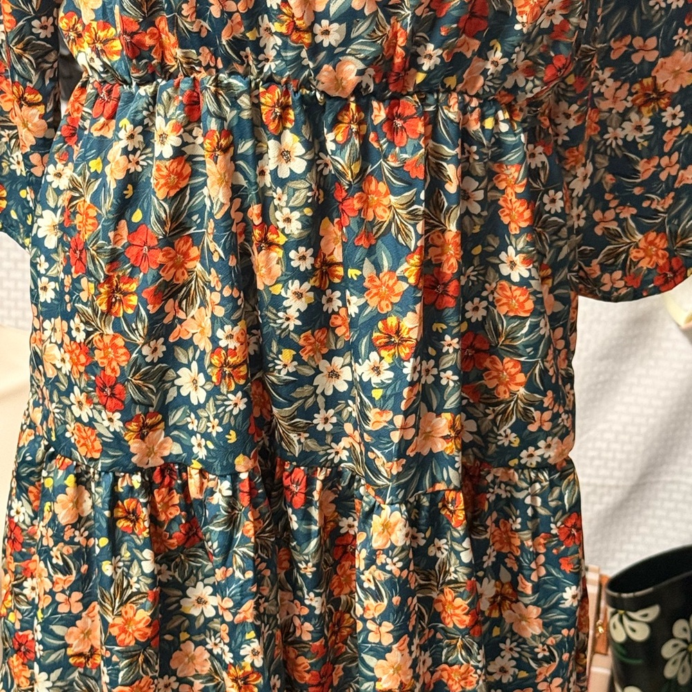 Floral Print Dress - Picture 3 of 5